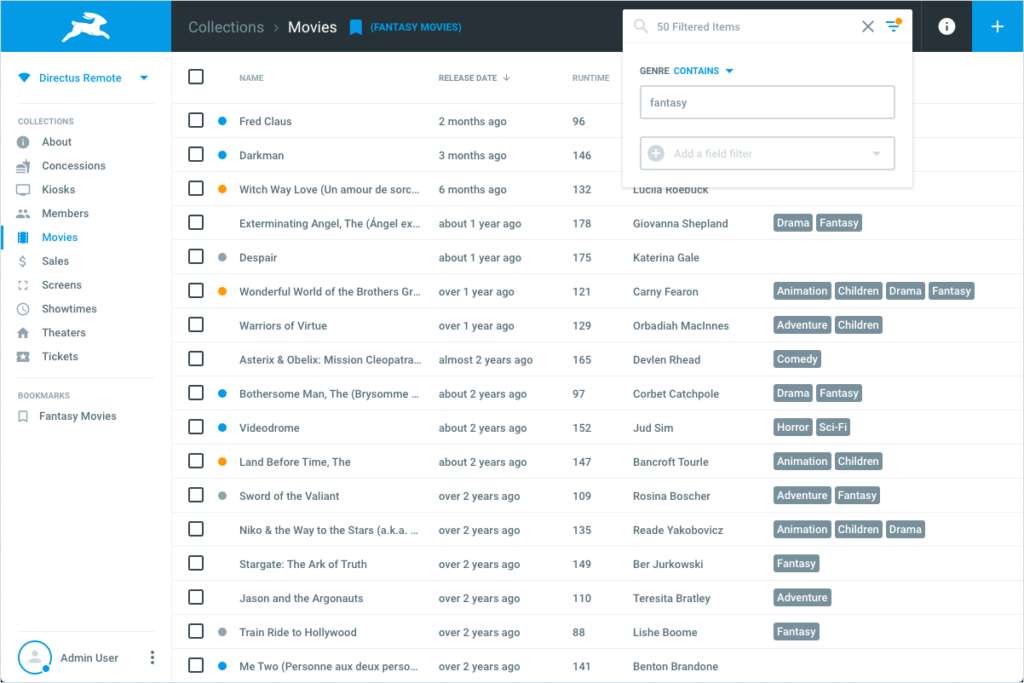 Directus Headless Cms