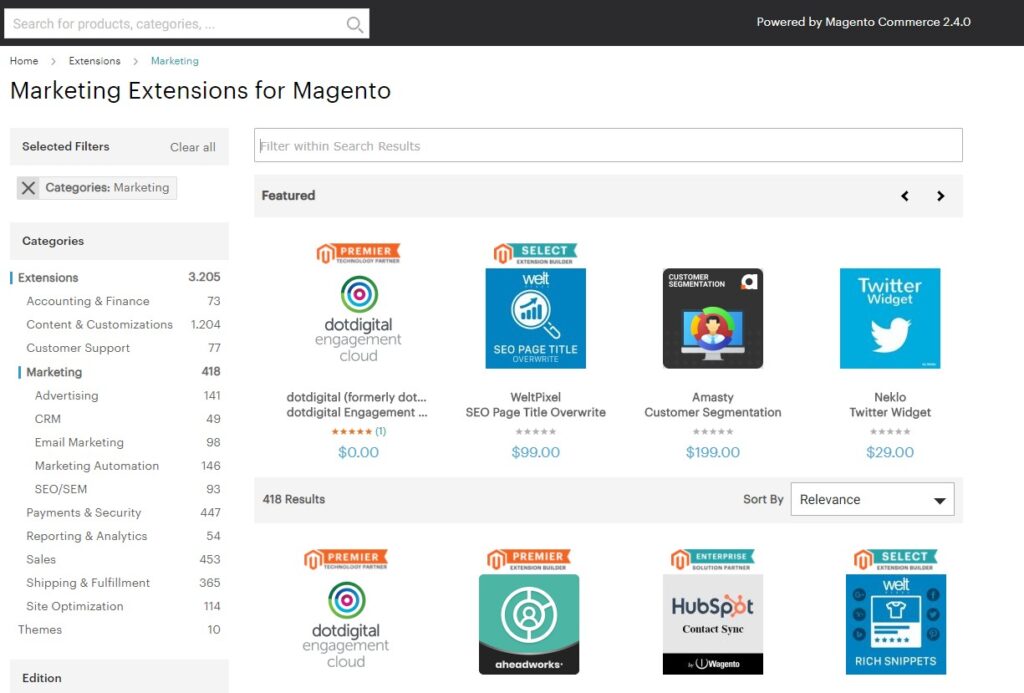 Magento Marketplace